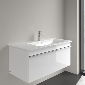 Раковина подвесная Villeroy & Boch Venticello, прямоугольный, 100×50 см, белый